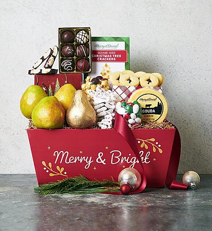 Classic Christmas Gift Basket